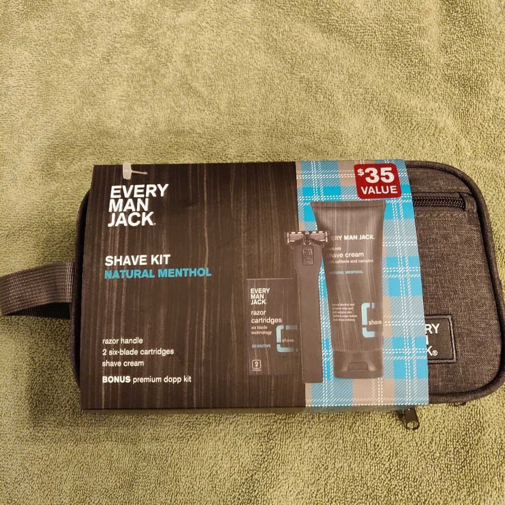 Every Man Jack shave kit gift set